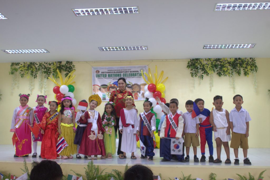 Isang Mundo, Isang Pamilya: UN Day Celebration ng Gotamco ES