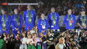 Gotamecians sinalubong ang mga Olympians!